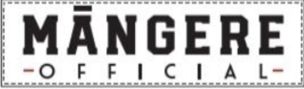 White Māngere Official Sticker