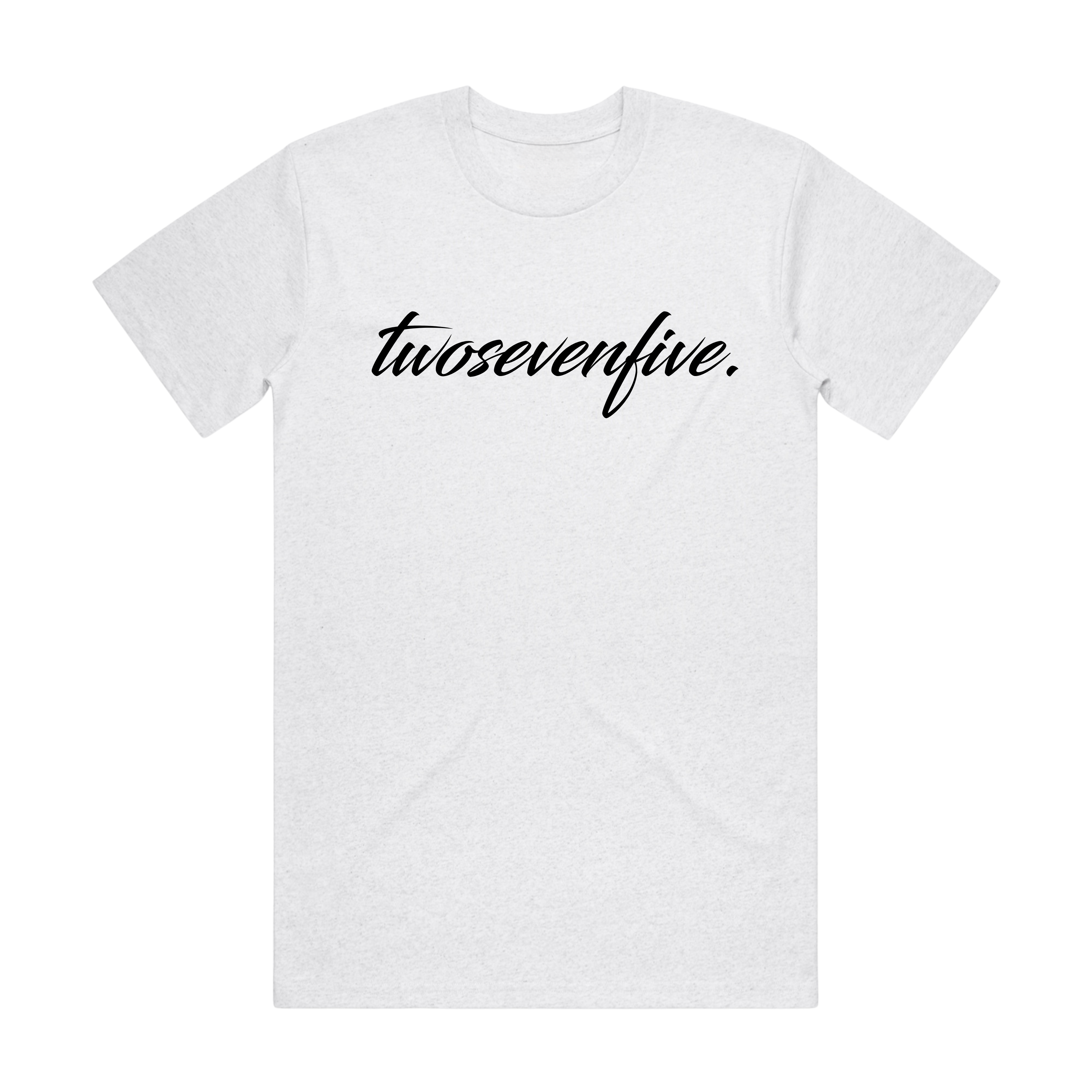 White Script Logo T-Shirt