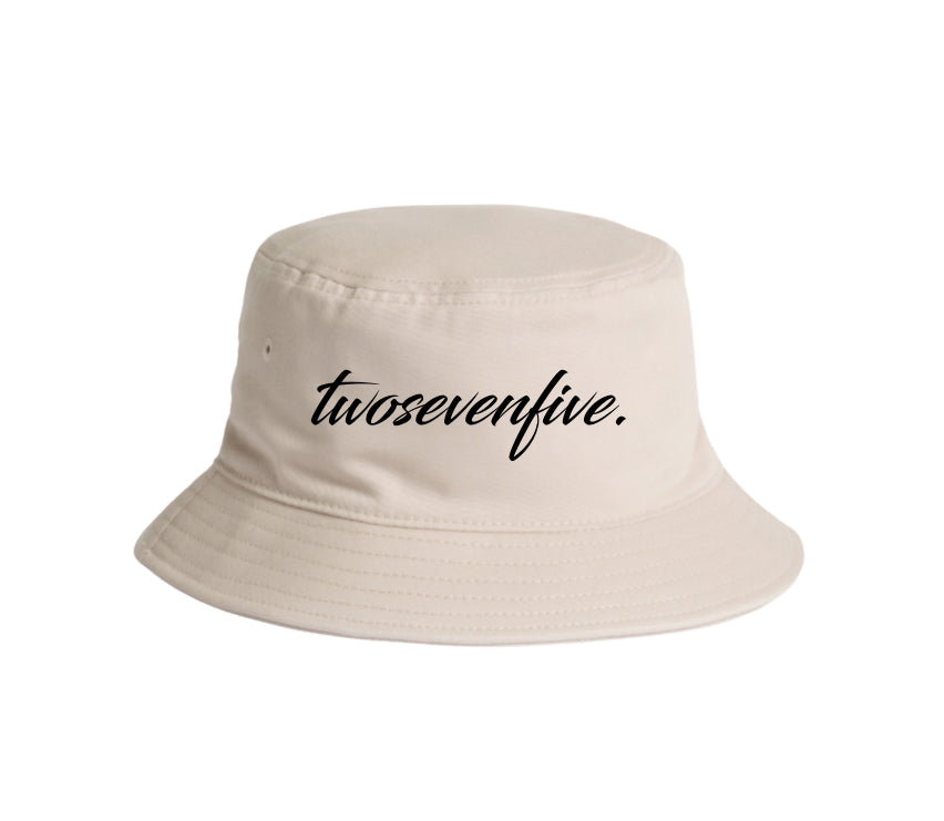 Bone Script Bucket Hat