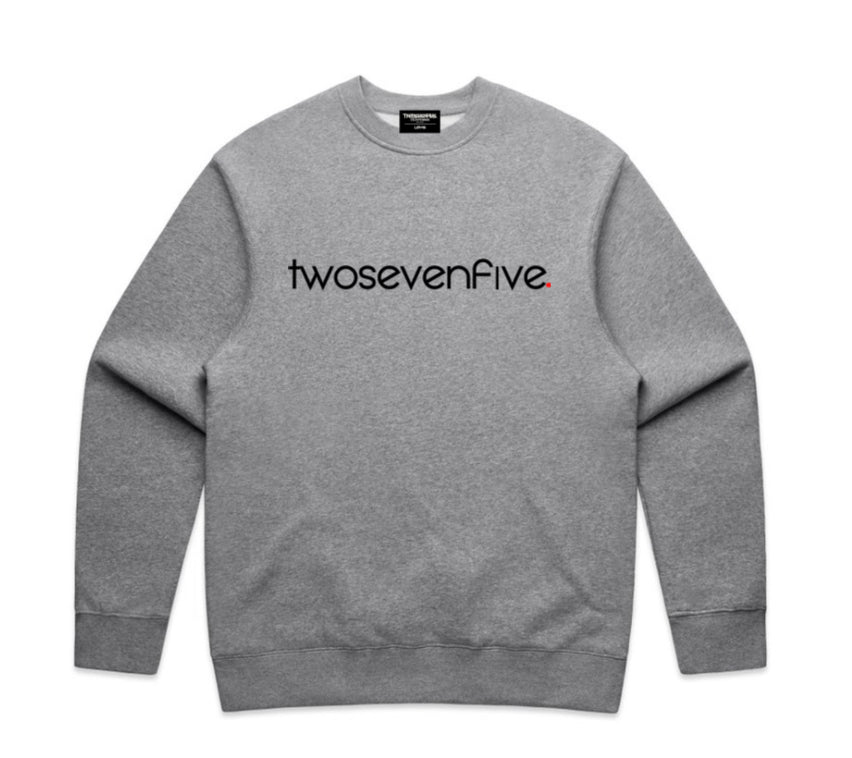 Grey Marle O.G Logo Crewneck