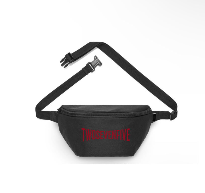 Black/Red Arch Logo Bum Bag