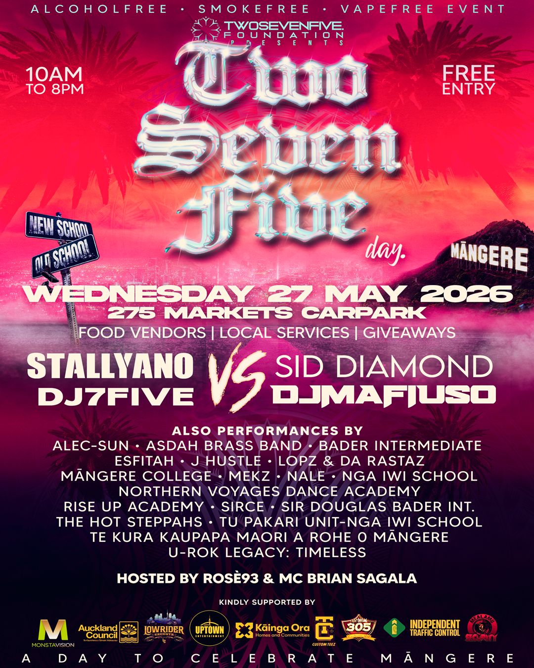 Flyer by Swanky Seriez.