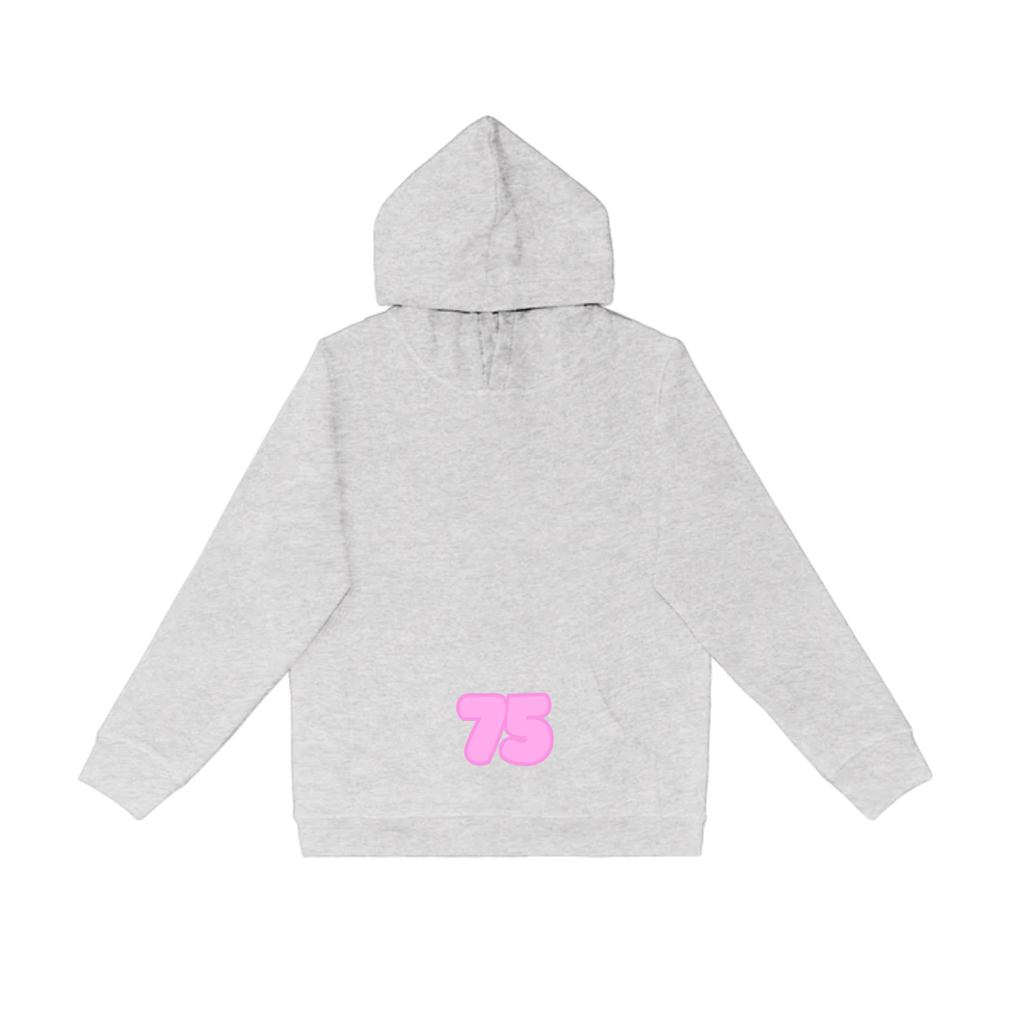 Kids/Youth Grey Marle Twosevenfive. Bubble Hoodie