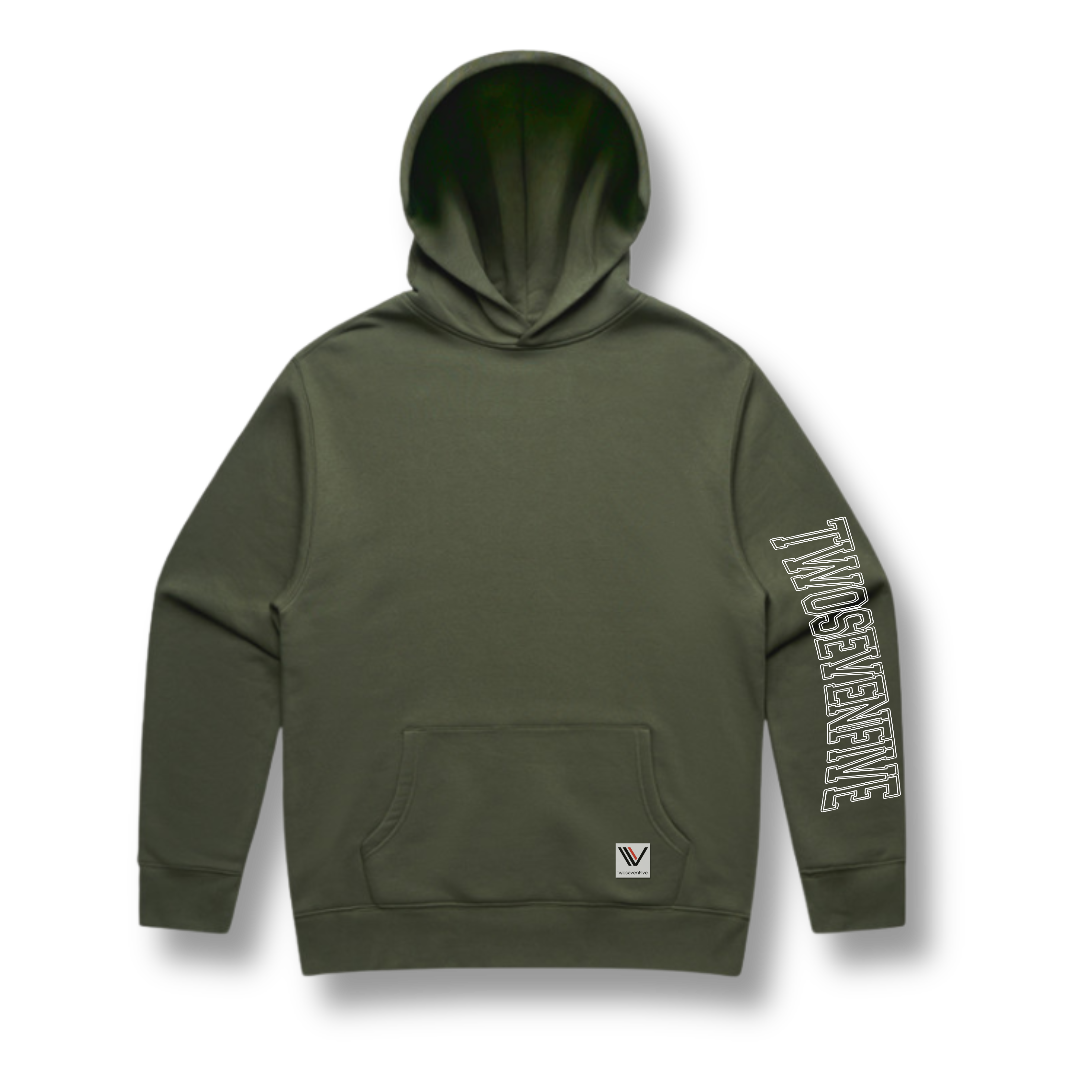 Twosevenfive. Matcha Green Hoodie