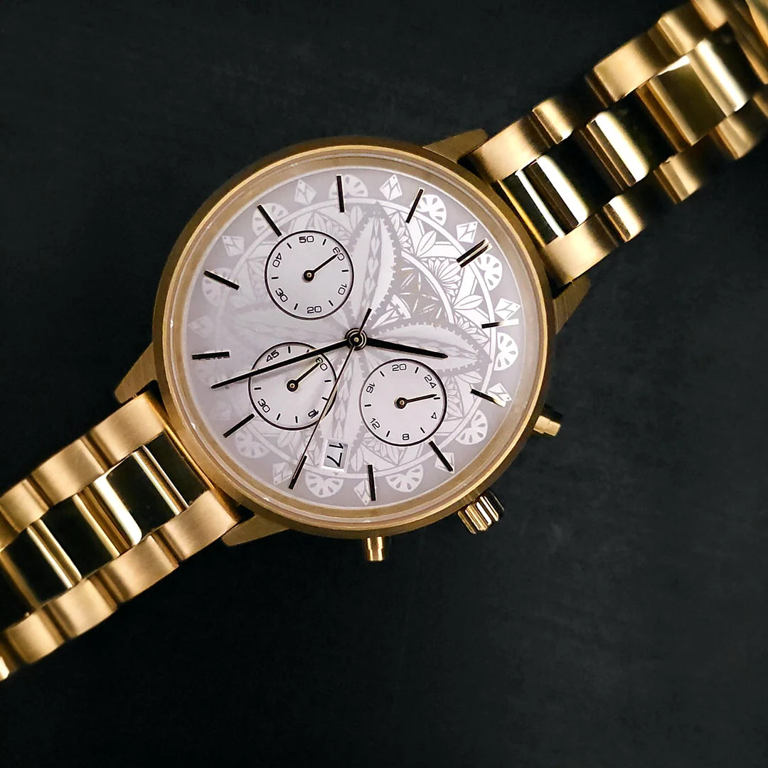 MANEA COLLECTION 1:3 | WOMEN WATCH | GOLD WHITE