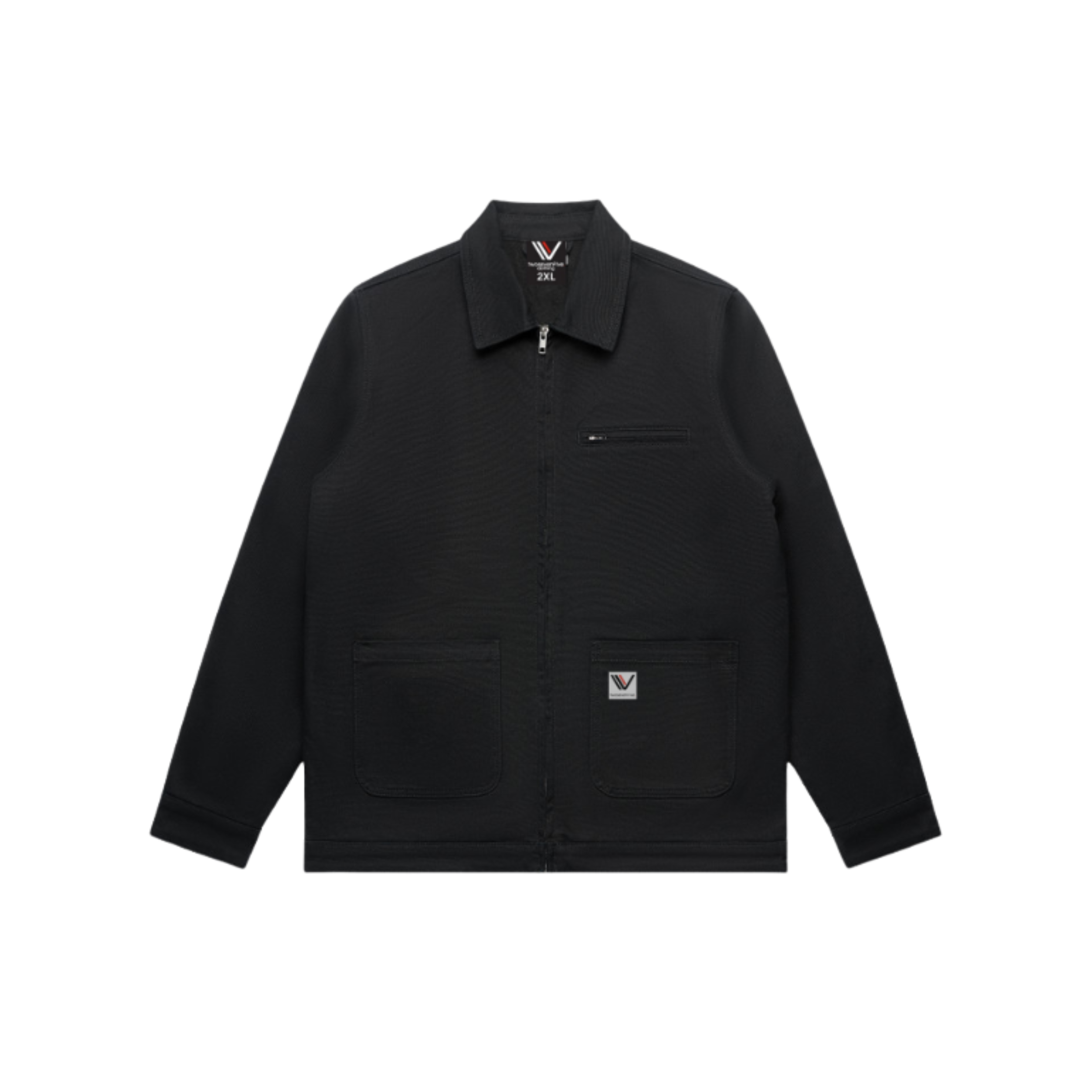 Twosevenfive. Black Heavy Classic Jacket