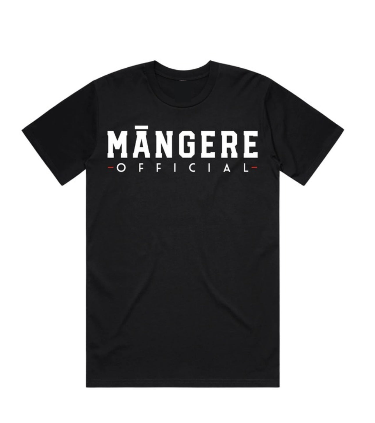 Black Māngere Official T-Shirt