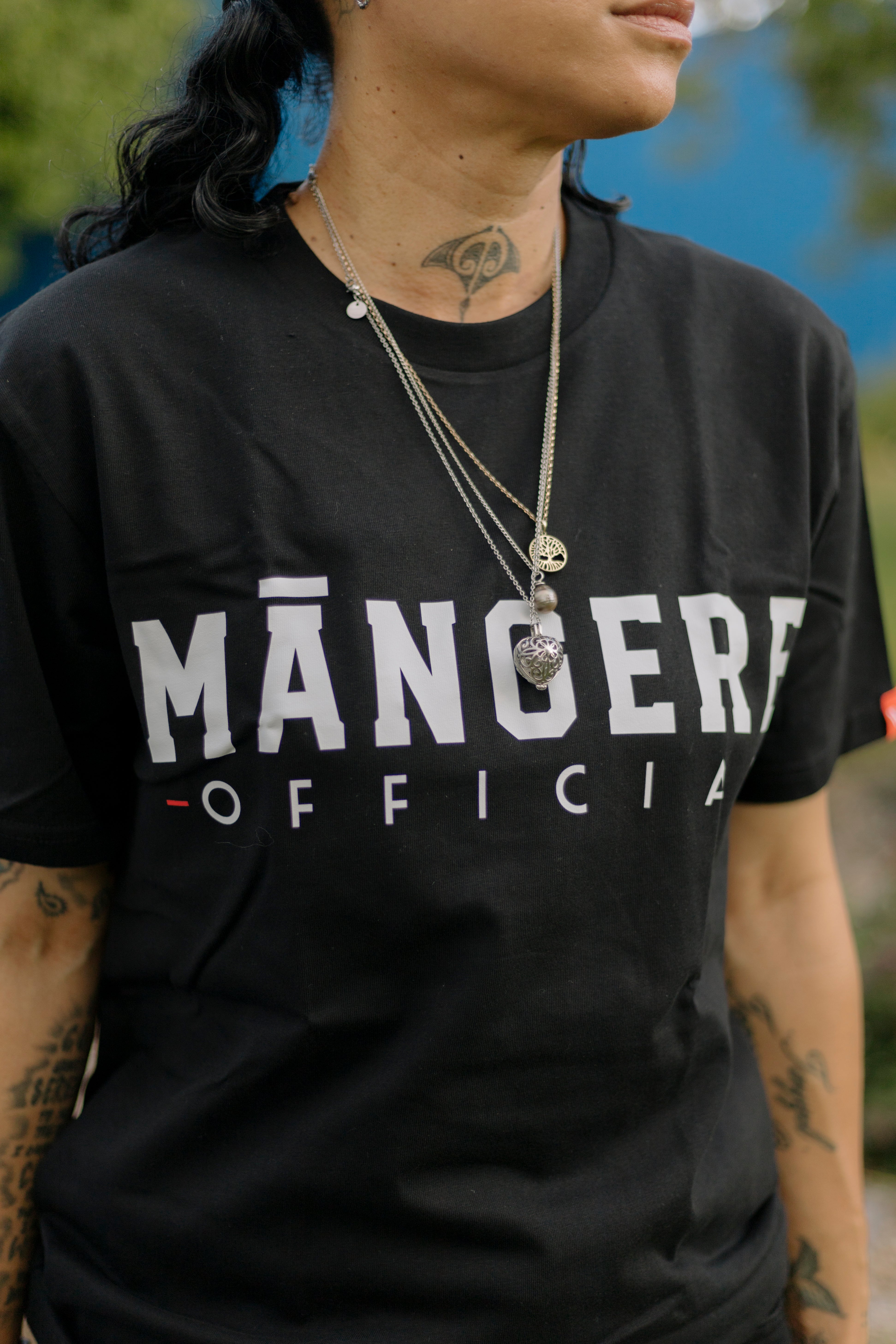 Black Māngere Official T-Shirt