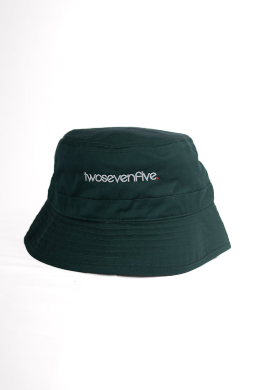 Pine Green O.G Logo Bucket Hat (With Drawstring)