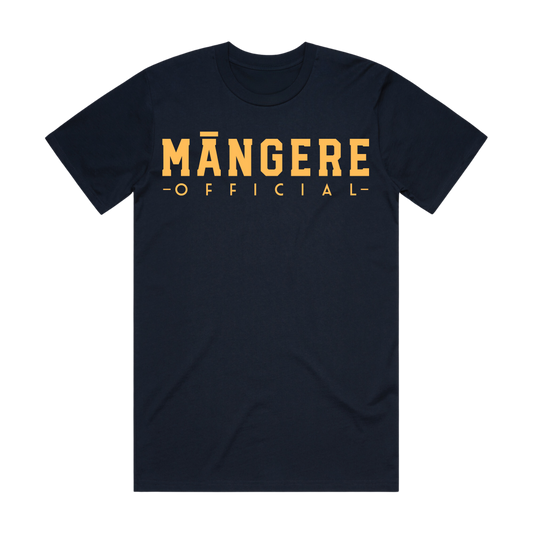 Navy/Yellow Māngere Official T-Shirt
