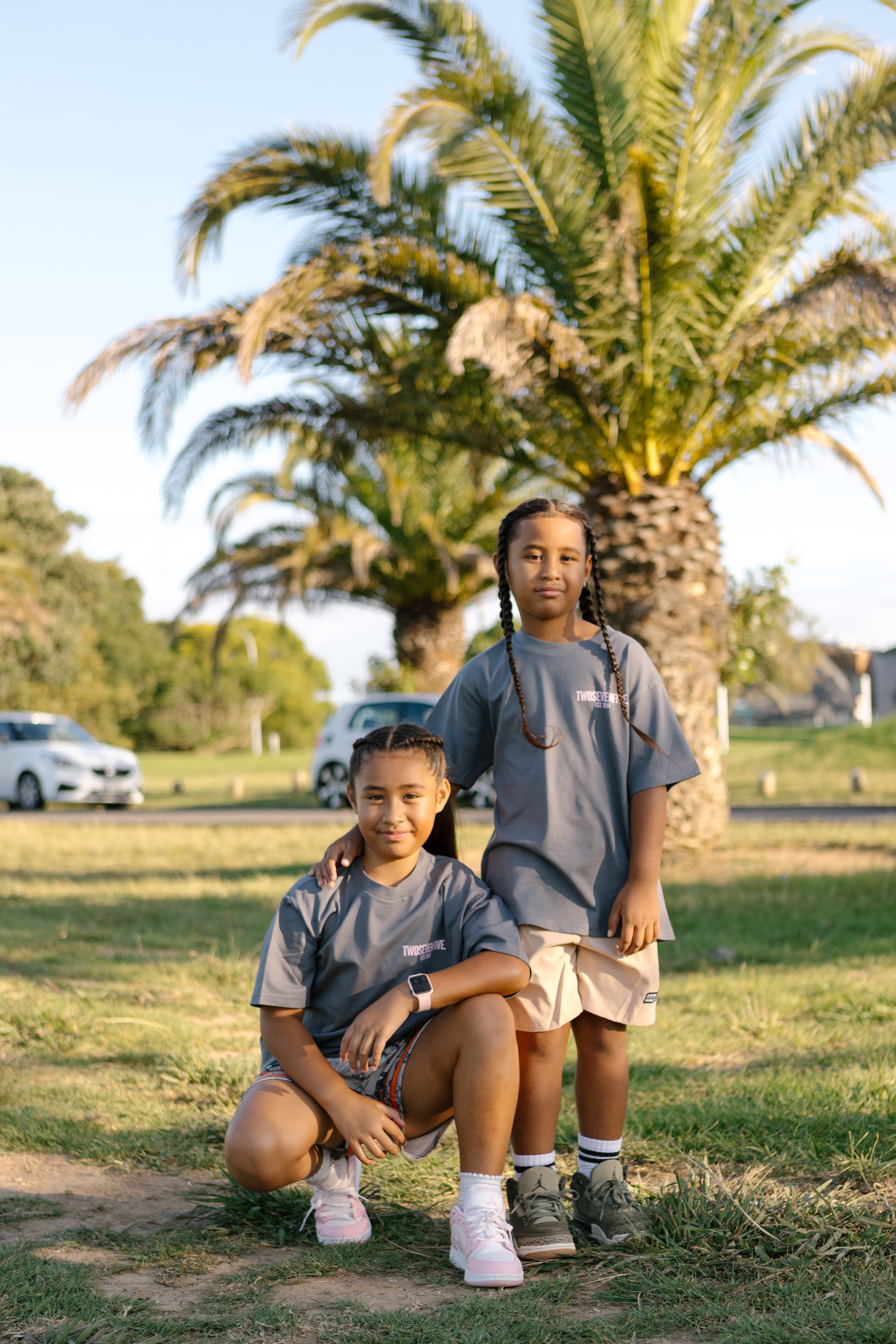Kids/Youth Shadow/Pink Box Tee