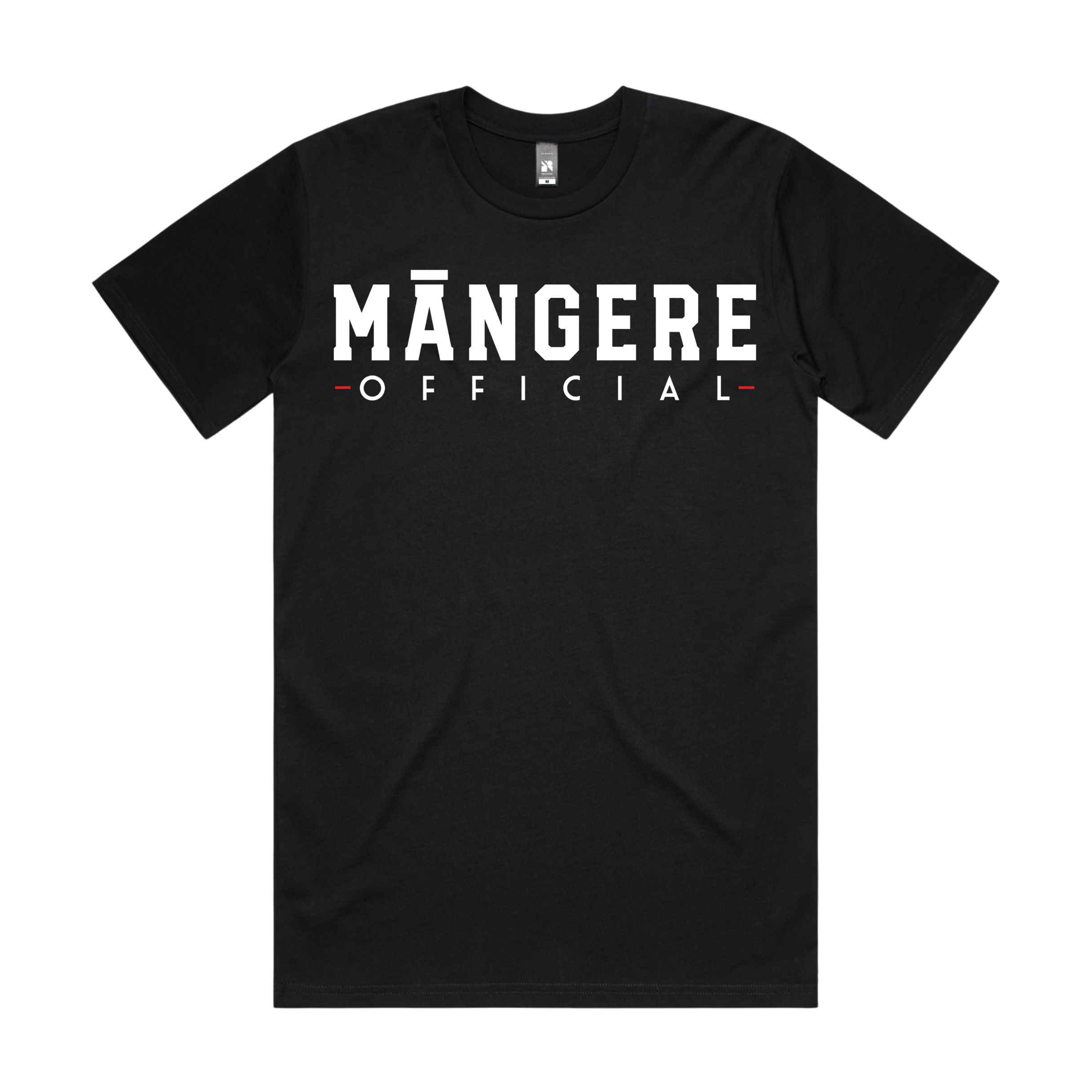 Black Māngere Official T-Shirt