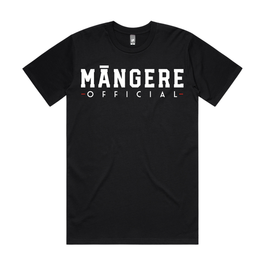 Black Māngere Official T-Shirt